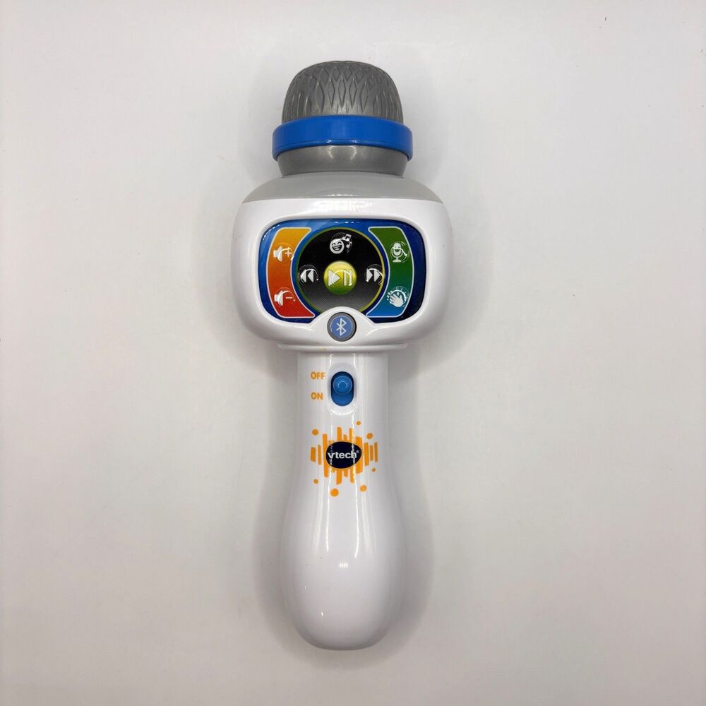Vtech Sing It Out  Karaoke Microphone Bluetooth Flashing Lights Music Toy Works